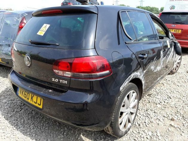 VW GOLF MK6 2.0 DIESEL CFF GT TD LIGHT MANUAL GEARBOX DOOR BREAKING PARTS ALLOY - Image 2