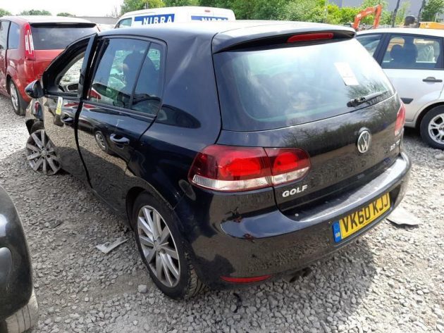 VW GOLF MK6 2.0 DIESEL CFF GT TD LIGHT MANUAL GEARBOX DOOR BREAKING PARTS ALLOY - Image 3