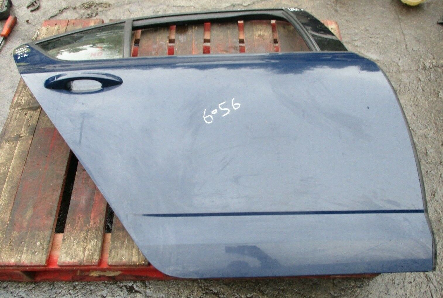 2015 SKODA OCTAVIA REAR RIGHT DRIVER SIDE BARE SHELL DOOR IN GOOD CONDITION