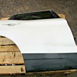2016 NISSAN QASHQAI REAR RIGHT DRIVER SIDE BARE SHELL DOOR IN GOOD CONDITION