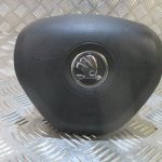 2015 GENUINE SKODA OCTAVIA FRONT DRIVER SIDE STEERING WHEEL AIRBG 5E0880201A