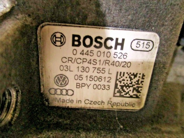 2010-14 GENUINE VW GOLF AUDI SKODA SEAT 2.0 TDI INJECTION FUEL PUMP 03L130755L - Image 2