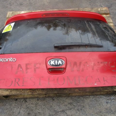 2016 GENUINE 3 DOOR MK3 KIA PICANTO REAR TAILAGET BOOT LID BARE SHELL USED GOOD