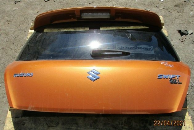 2016 GENUINE SUZUKI SWIFT SZL 3DR 1.6 PETROL REAR TAILGATE BOOT LID BARE