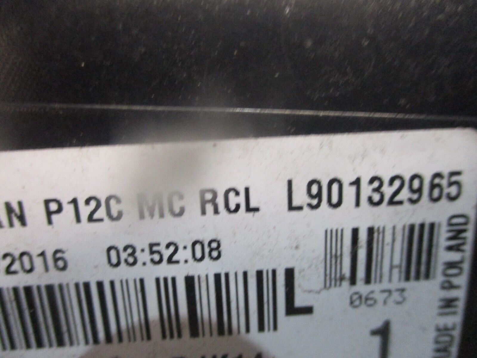 2015 GENUINE NISSAN JUKE REAR LEFT PASSENGER SIDE BODY LIGHT LAMP L90132965 - Image 4