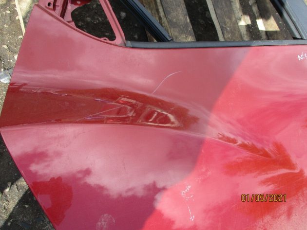 2014 GENUINE NISSAN JUKE 1.6 PETROL DRIVER SIDE REAR BARE SHELL DOOR OSR - Image 3