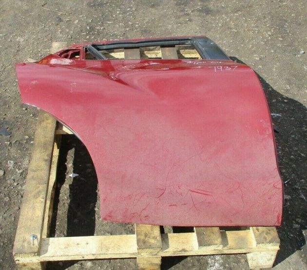 2014 GENUINE NISSAN JUKE 1.6 PETROL DRIVER SIDE REAR BARE SHELL DOOR OSR - Image 4