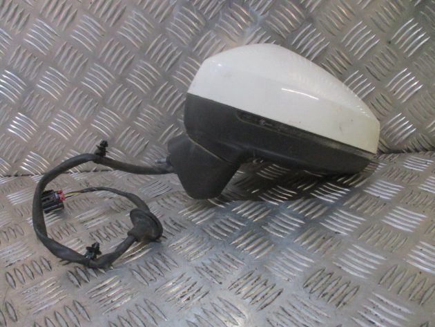 2015 GENUINE AUDI A3 PASSENGER LEFT HAND SIDE FRONT DOOR WING MIRROR 3 DOOR OEM - Image 2
