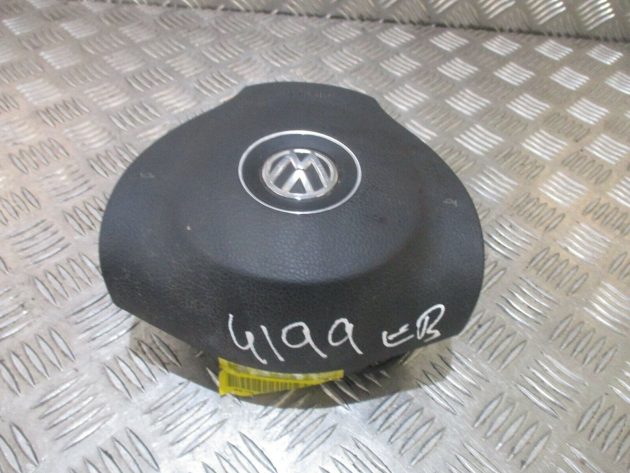 2014 GENUINE VW PASSAT CC B7 DRIVER SIDE STEERING WHEEL SRS AIRBG 3C8880201T OEM - Image 5