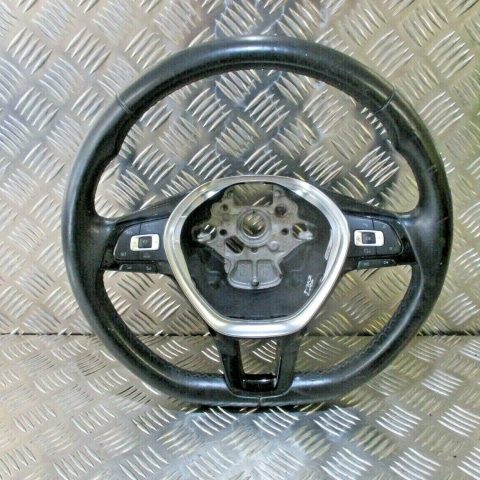 2012-2017 GENUINE VW GOLF MK7 3 SPOKE MULTIFUNCTION STEERING WHEEL 5G0419091DJ
