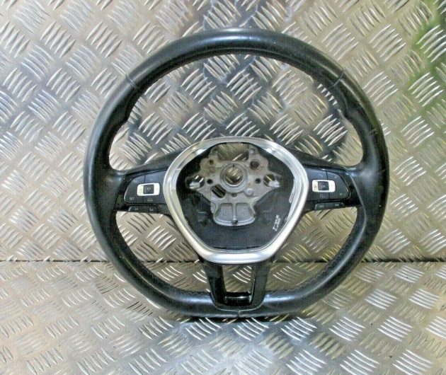 2012-2017 GENUINE VW GOLF MK7 3 SPOKE MULTIFUNCTION STEERING WHEEL 5G0419091DJ