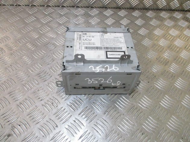 2012 OPEL GENUINE VAUXHALL INSIGNIA SAT NAV GPS CD RADIO PLAYER CONTROL UNIT - Image 2