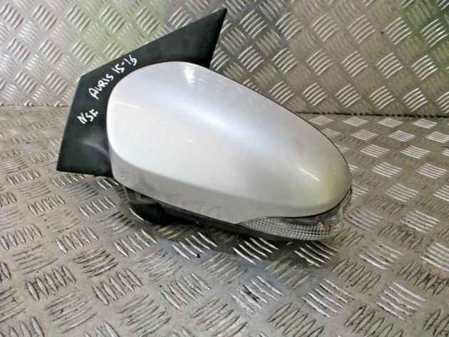2015 GENUINE TOYOTA AURIS FRONT LEFT PASSENGER SIDE DOOR WING MIRROR NSF - Image 2