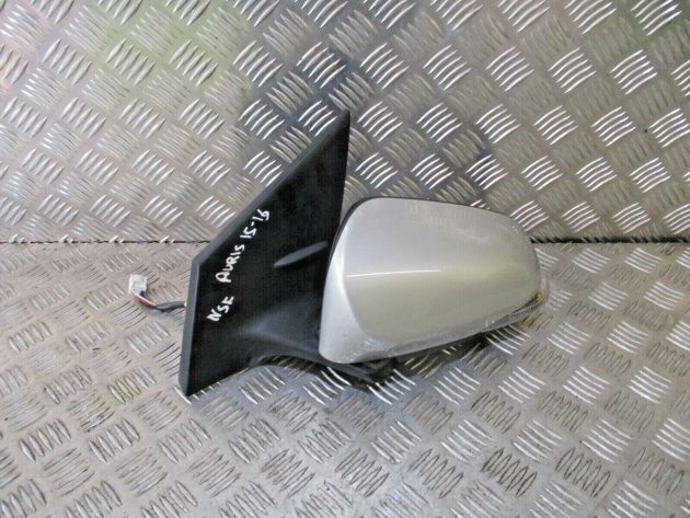 2015 GENUINE TOYOTA AURIS FRONT LEFT PASSENGER SIDE DOOR WING MIRROR NSF - Image 4