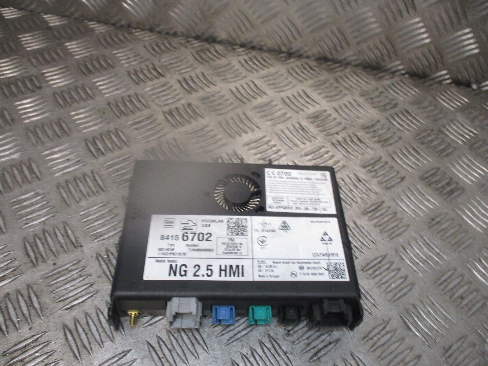 2015 GENUINE VAUXHALL ASTRA SAT NAV NAVIGATION CONTROL MODULE UNIT 84156702 - Image 2