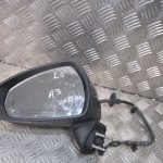 2017 GENUINE AUDI A3 8V PASSENGER LEFT SIDE FRONT ELECTRIC WING MIRROR E1021262