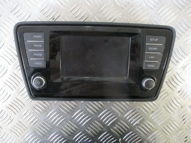 2013-2017 GENUINE SKODA OCTAVIA RADIO MEDIA PLAYER HEAD UNIT 5E0919605B - Image 3