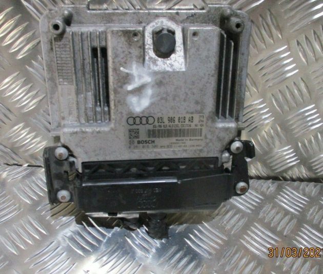 2008-12 GENUINE AUDI A3 8P 2.0 TDI CFF ENGINE CONTROL UNIT ECU 03L906018AB