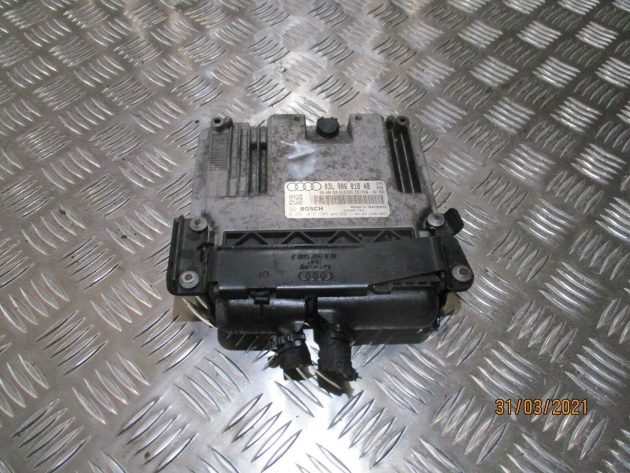 2008-12 GENUINE AUDI A3 8P 2.0 TDI CFF ENGINE CONTROL UNIT ECU 03L906018AB - Image 4