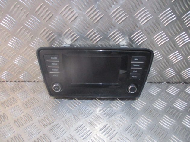 2014 GENUINE SKODA OCTAVIA 5E MULTIMEDIA SAT NAV DISPLAY SCREEN 5E0919605D - Image 2