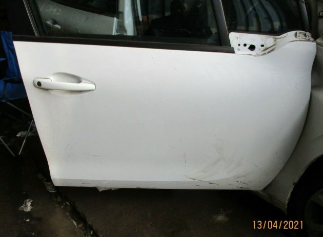 2012-2019 PEUGEOT 208 5DR FRONT RIGHT DRIVERS BARE SHELL DOOR OSF