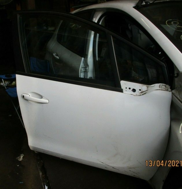 2012-2019 PEUGEOT 208 5DR FRONT RIGHT DRIVERS BARE SHELL DOOR OSF - Image 2