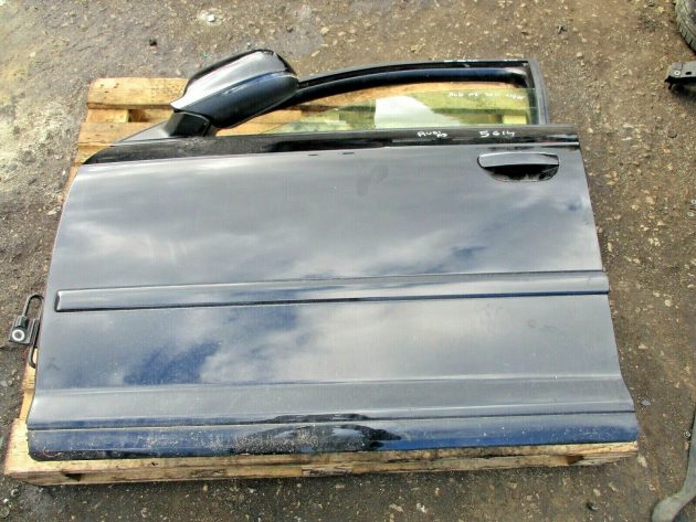 2012 GENUINE AUDI A3 FRONT LEFT PASSENGER SIDE BARE SHELL DOOR IN GOOD CONDITION