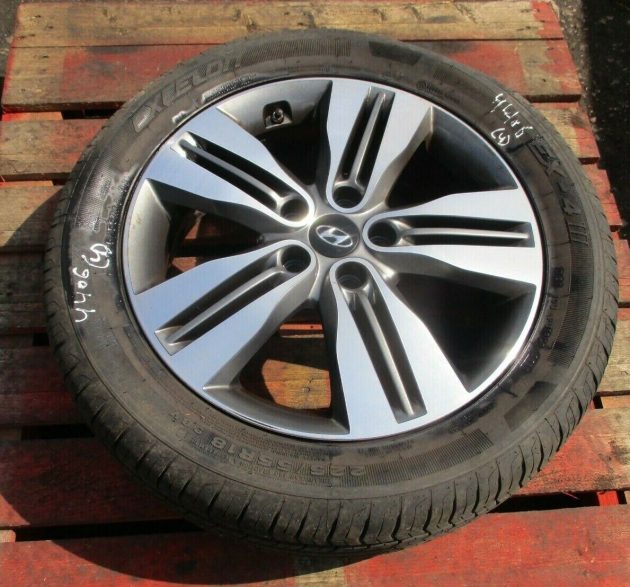 2014  HYUNDAI IX35 18'' ALLOY WHEEL TYRE 225/55 R18  52910-2Y700