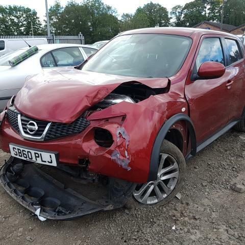 2011 NISSAN JUKE TEKNA ACENTA 1.6 PETROL BREAKING SPARES SPARTS BUMPER ALLOY