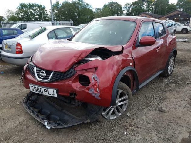 2011 NISSAN JUKE TEKNA ACENTA 1.6 PETROL BREAKING SPARES SPARTS BUMPER ALLOY