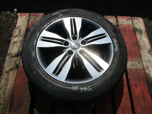 2014 HYUNDAI IX35 18 INCHES ALLOYS WHEEL TYRE 225/55 R18 OEM 52910-2Y700 - Image 3