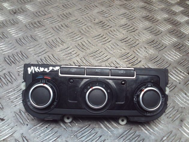 2012 GENUINE VW GOLF MK6 AC HEATER CLIMATE CONTROL SWITCH PANEL 3C8907336AB