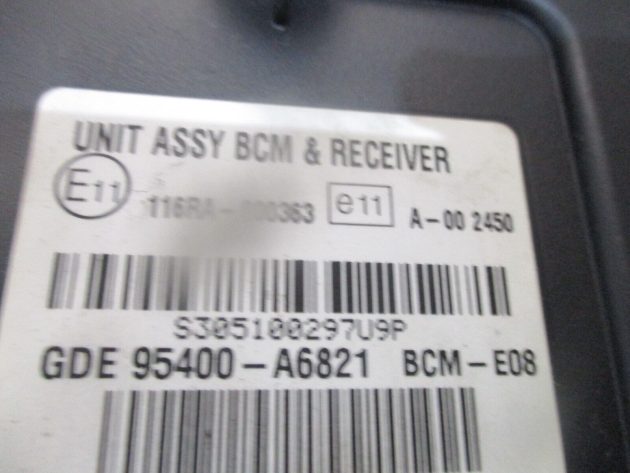 2014 GENUINE HYUNDAI I30 BCM BODY CONTROL MODULE UNIT 95400-A6821 - Image 3