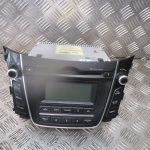 2014 GENUINE HYUNDAI I30 RADIO STEREO CD PLAYER HEAD UNIT 96170A6210GU