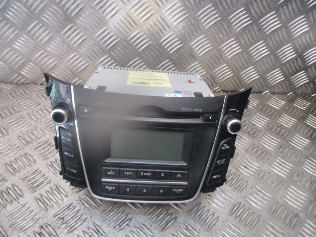 2014 GENUINE HYUNDAI I30 RADIO STEREO CD PLAYER HEAD UNIT 96170A6210GU