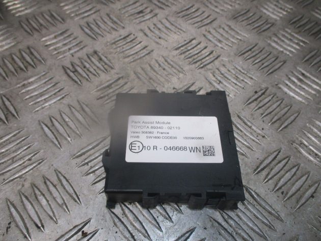 2015 GENUINE TOYOTA AURIS PDC PARK ASSIST CONTROL MODULE ECU 89340-02110 - Image 3