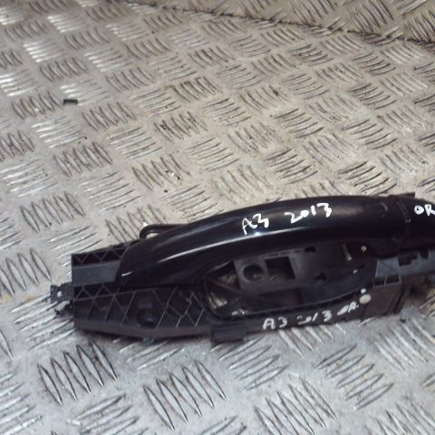 2014 GENUINE VW AUDI A3 8V REAR RIGHT DRIVER SIDE EXTERIOR DOOR HANDLE OSR