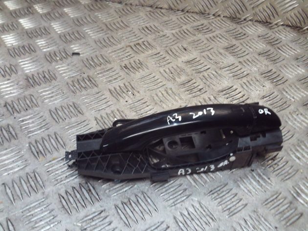 2014 GENUINE VW AUDI A3 8V REAR RIGHT DRIVER SIDE EXTERIOR DOOR HANDLE OSR