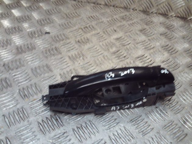 2014 GENUINE VW AUDI A3 8V REAR RIGHT DRIVER SIDE EXTERIOR DOOR HANDLE OSR - Image 3