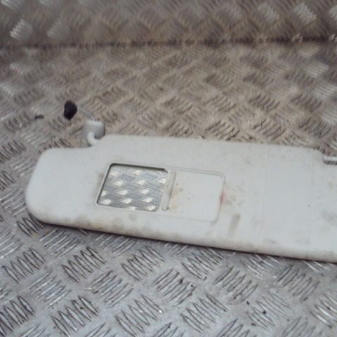 2011 GENUINE VW SCIROCCO FRONT LEFT PASSENGER SIDE SUNVISOR NSF