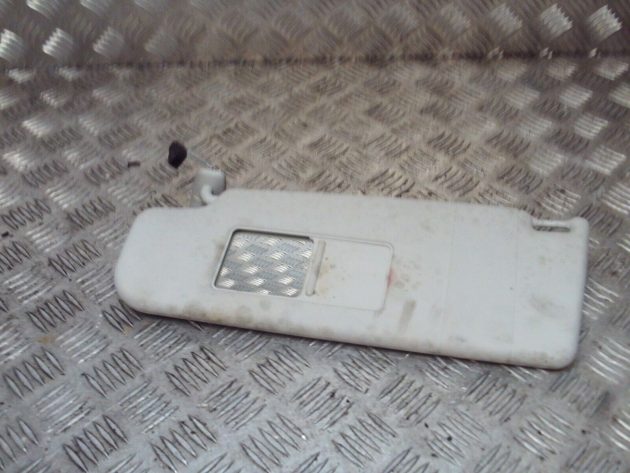 2011 GENUINE VW SCIROCCO FRONT LEFT PASSENGER SIDE SUNVISOR NSF