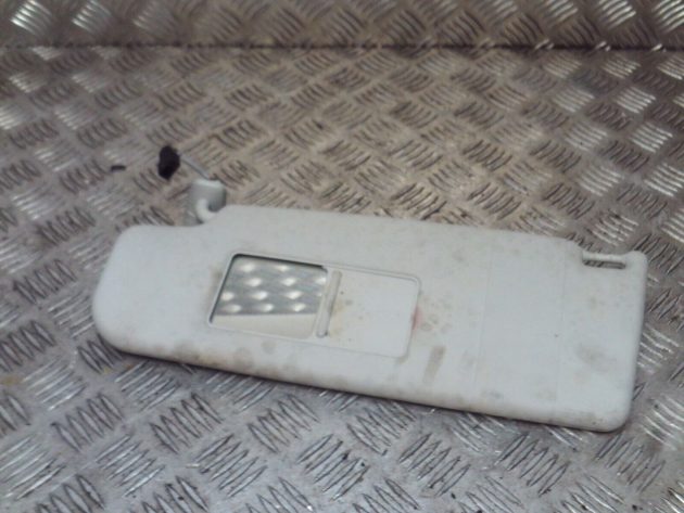 2011 GENUINE VW SCIROCCO FRONT LEFT PASSENGER SIDE SUNVISOR NSF - Image 2