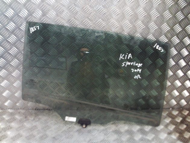2014 GENUINE KIA SPORTAGE REAR RIGHT DRIVER SIDE DOOR WINDOW GLASS OSR