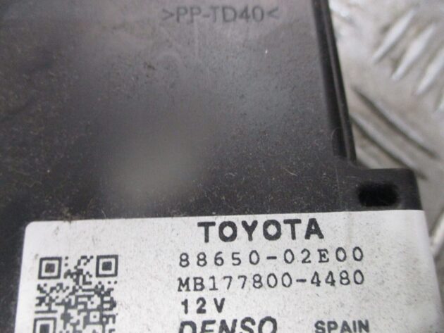 2014 GENUINE TOYOTA AURIS 1.8 HYBRID CLIMATE CONTROL MODULE UNIT 8865002E00 - Image 3