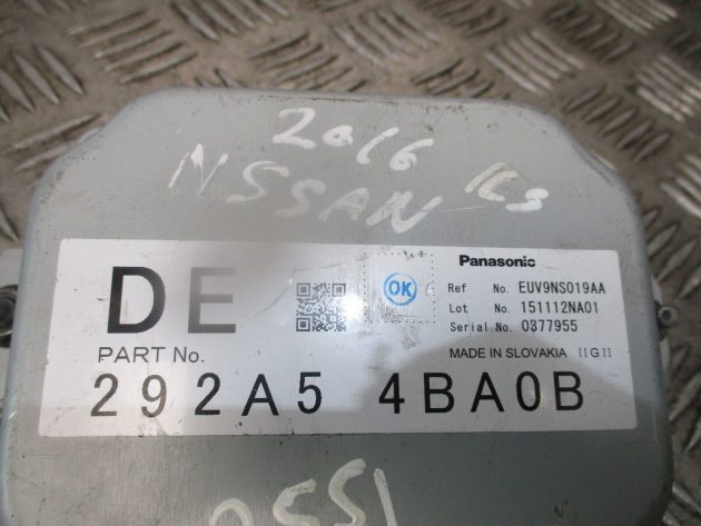 2015 GENUINE NISSAN JUKE ECU STABILISER CONTROL MODULE UNIT 292A54BA0B - Image 2