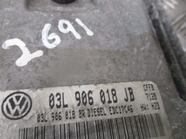 2015 GENUINE SKODA SUPERB 2.0 TDI ECU ENGINE CONTROL MODULE UNIT 03L906018JB - Image 3