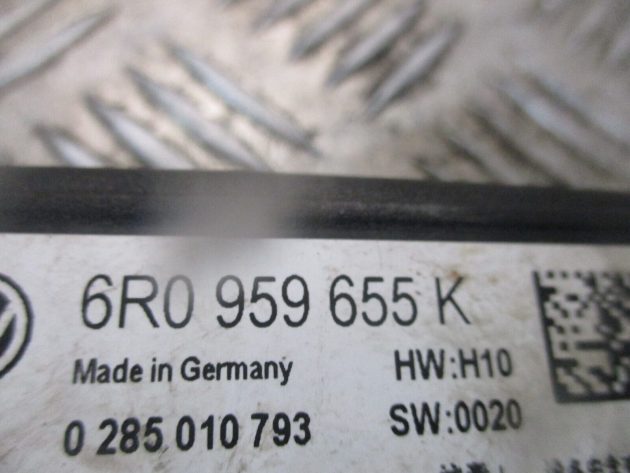 2012 GENUINE VW POLO SRS ECU CONTROL MODULE UNIT 6R0959655K - Image 2