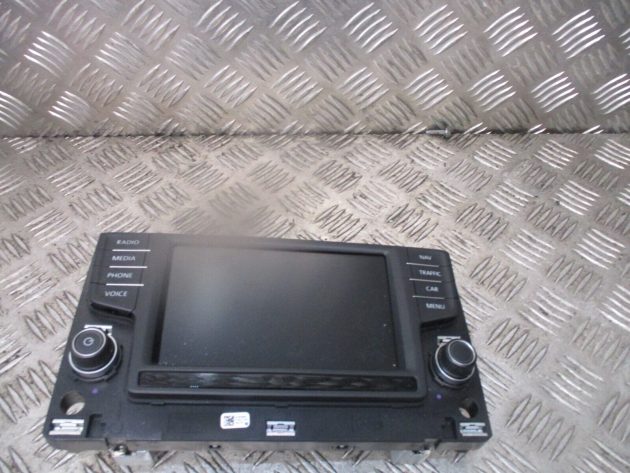 2014 VW GOLF MK7 SV SPORTSVAN FRONT MULTIFUNCTION DISPLAY SCREEN UNIT 3G0919605D - Image 2