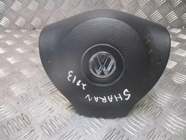2013 GENUINE VW SHARAN 7N DRIVERS STEERING WHEEL AIRBG 7N0880201K