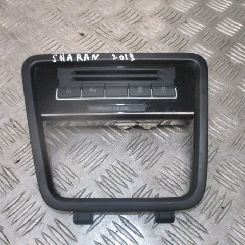 2013 GENUINE VW SHARAN 7N CENTRE CONSOLE SURROUND TRIM 7N2863347